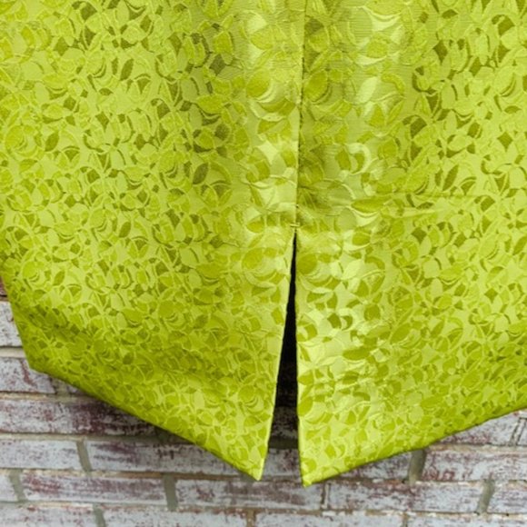 🎉HP🎉Citrine green Tahari dress size 8 - NWT - Picture 10 of 16